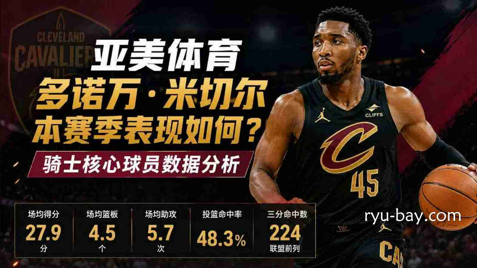 亚美体育：多诺万米切尔本赛季数据与表现解析