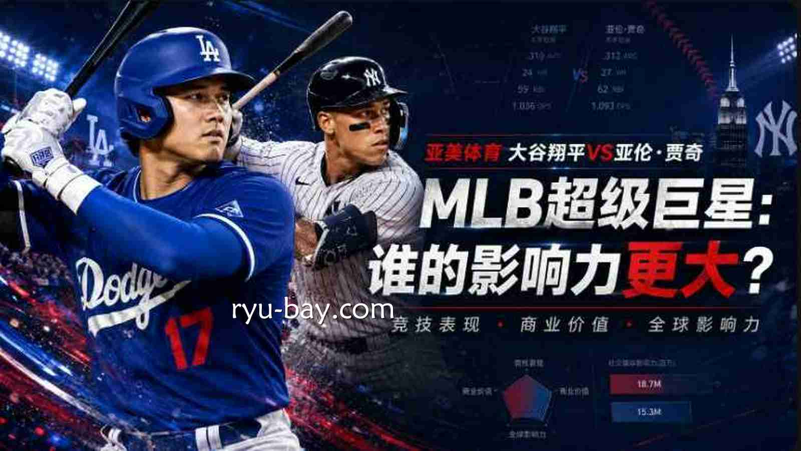 亚美体育大谷翔平VS亚伦·贾奇 | MLB超级巨星:谁的影响力更大?