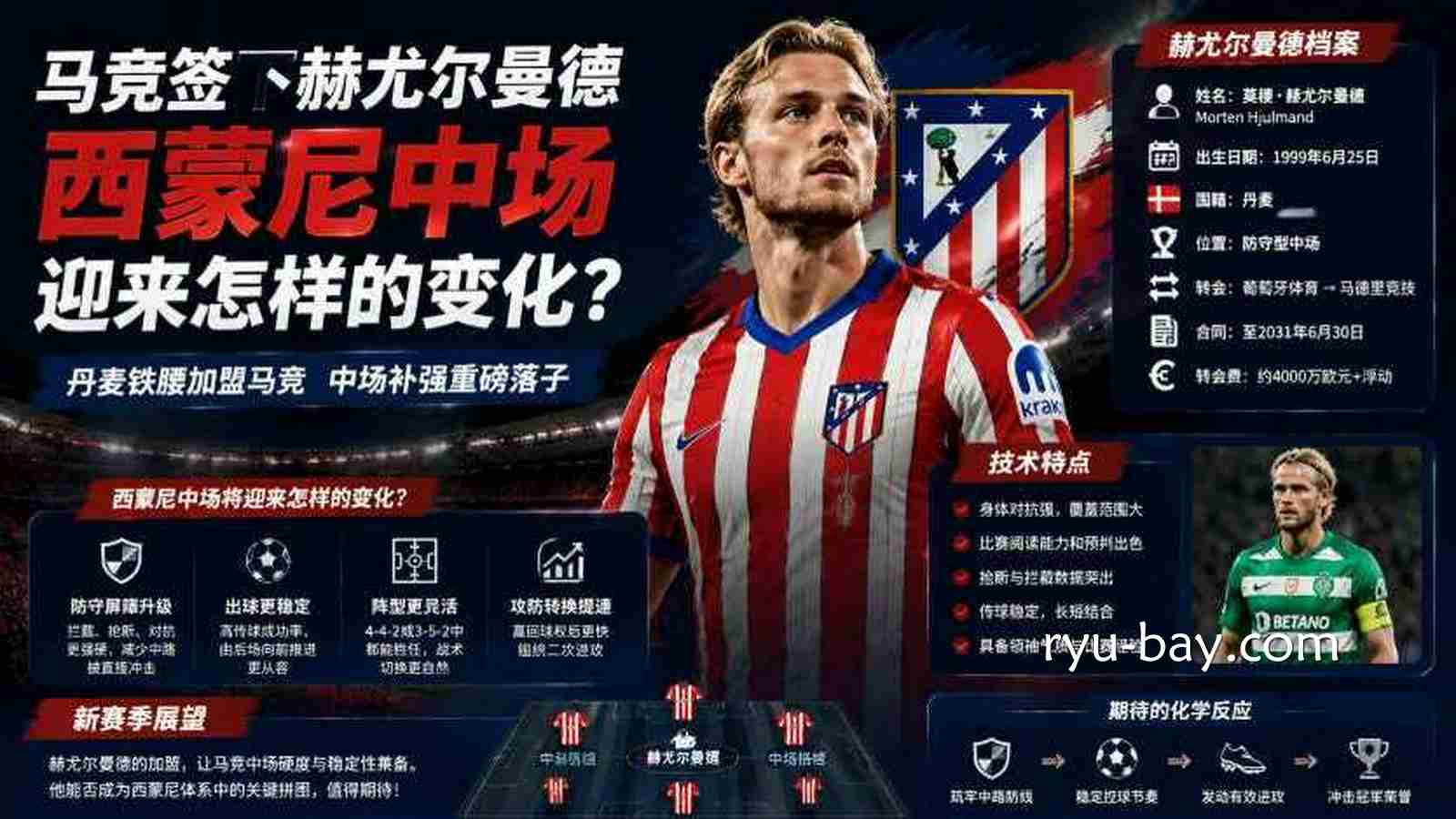 亚美体育赫尤尔曼德加盟马竞:西蒙尼中场迎来升级